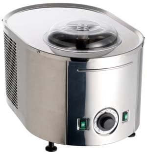 Musso Lussino MINI 4080 Ice cream machine in stainless steel Made in Italy