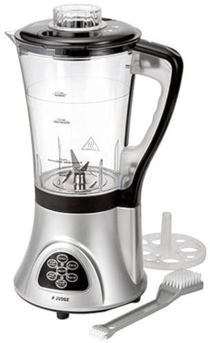 Judge Soup Maker with Egg Cooker Attachment, 1.7L Jug Capacity, Stainless Steel Blades 300W Motor 800W Heater Gift Boxed
