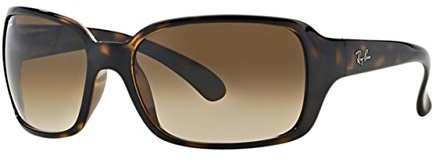 Ray-Ban RB4068 Sunglasses Light Havana/Crystal Brown Gradient 60mm