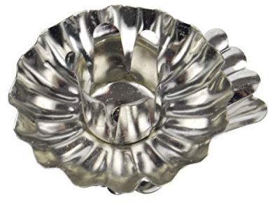 hdg 10er Set Baumkerzenhalter für Weihnachtsbaum - Kerzenhalter Silber mit Clip in Schweifform - Made in Germany