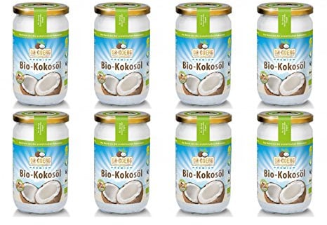 Dr.Goerg 100% Bio Kokosöl 1000ml 8erPack-kaltgepresst NEU