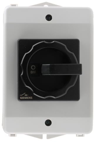 Siemens 3LD2064-1GP51 - electrical switches (50/60 Hz, Black)