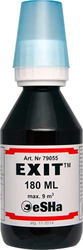eSHa - EXIT - bekämpft Ichthyo oder Weißpünktchenkrankheit (Ichthyophthirius) und Samtkrankheit (Oodinium) - 180 ml