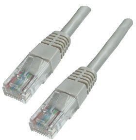 Aptii CAT 6 Network Cable. Ethernet LAN 10/100/1000 Gigabit Patch Lead Grey 15m