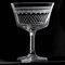 Urban Bar Champagne Glass Coupe Fizz 1910, Cocktail Saucer, Lead Free Crystal with Vintage Etching 20cl Model No UB800-2
