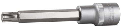 KS Tools 911.1925 1/2 Bit-Stecknuss für RIBE-Schrauben, M9, 110mm