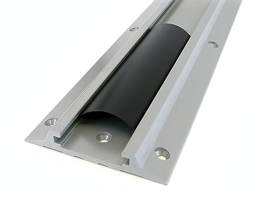 Ergotron – 10 Inch Wall Track – Add-on for Wall Monitor Arms and CPU Holders – Silver, 10 Inch