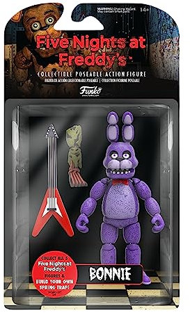 Funko 5 Articulated Action Figure Age 14+: Five Nights At Freddy's (FNAF) - Bonnie the Rabbit - Collectable Toy - Gift Idea - Official Merchandise - Video Games Fans