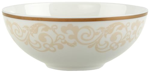 Villeroy & Boch 10-4390-3810 Ivoire Dessertschale, Porzellan, Ivory, 15.6 x 15.6 x 2 cm, 1 Einheiten