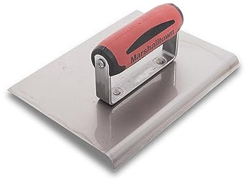 Marshalltown 120D Cement Edger 8 x 6in Durasoft Handle, Multi-Colour