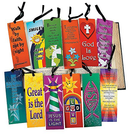Mega religiöses Lesezeichen-Sortiment (12 Dutzend) – Bulk