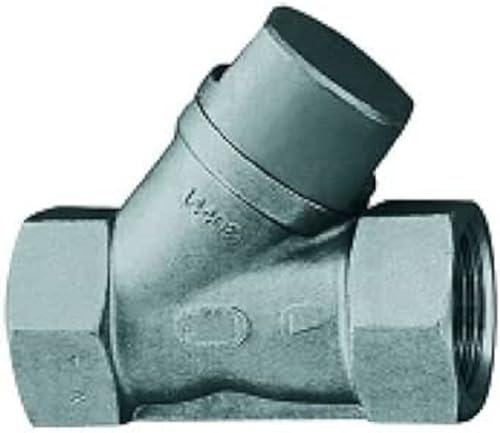 RIEGLER 103835-220.04-ES Rückschlagventil, Schrägsitzausführung, ES, G 3/4, 0,2 bar, 1Stk