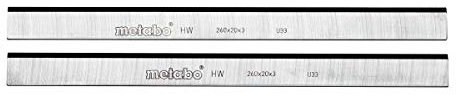 ACCESORIO_CEPILLADORA / REGRUESADORA - juego de cuchillas HM afilables - 20 x 3 x 260 mm