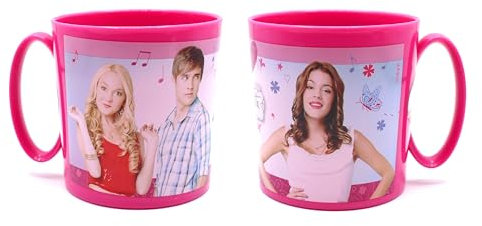 Disney Violetta 749204 Tasse pour Micro-Ondes, 350 ML, 10 x 9 cm
