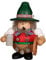 Christian Ulbricht Räuchermännchen Bayer - 17,5cm - Original Erzgebirge Räuchermann