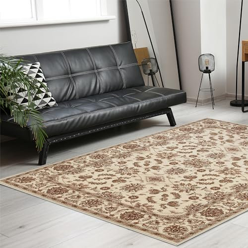 Radici USA, us home, RAE2P Como Area Teppich, 100 x 120 cm, elfenbeinfarben