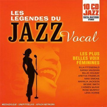 Coffret Les Legendes Du Jazz Vocal
