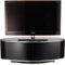 MDA Designs LUNA Beam Thru Remote Friendly up to 50 LCD/ OLED/ LED Gloss Black Oval Luxury TV Cabinet