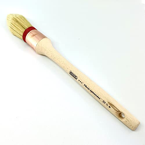 NESPOLI Pinceau à rechampir ROULOR - peinture phase solvantée Ø32 - Outil pour le Bâtiment