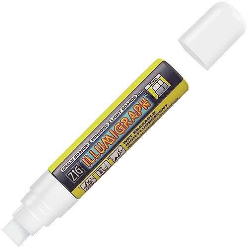 Kreidemarker 15 mm weiß 1 Stück