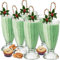 Get Goods Verre à soda Milkshake 340 ml – Lot de 6 | Verre à milkshake style American Diner
