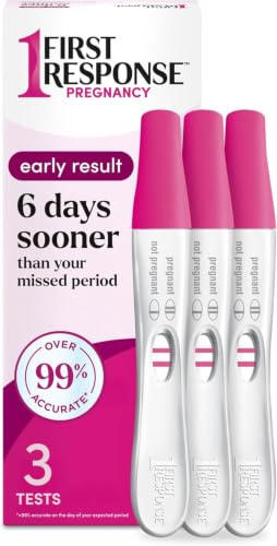 First Response Comfort Sure Design, Curved Pregnancy Test 3 Ea ( Pack of 2)