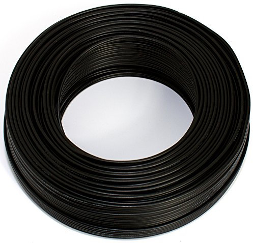 SeKi Lautsprecherkabel schwarz 2x 0,75mm² 25M Ring