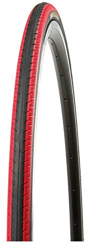 Kenda Kontender K-196 700 x 23c Rennrad Fixie Reifen div. Farben, Farbe:schwarz/rot