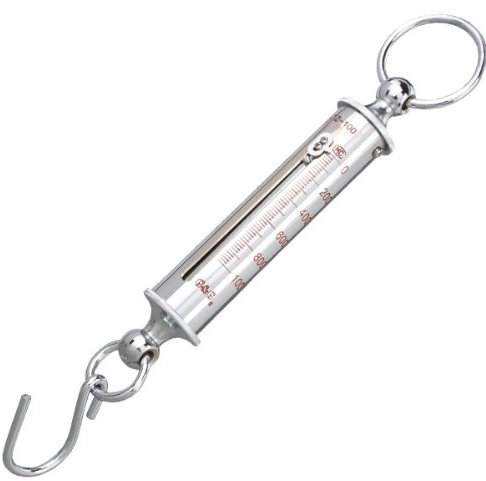 G&G Bilancia a molla LTZ 1 kg/0,02 kg, bilancia sospesa, calibro a molla, bilancia meccanica (1 kg)