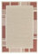 andiamo In- & Outdoor Teppich Louisville moderner Webteppich Bordüre vollständig umkettelt Flachgewebe 160 x 230 cm beige/terra