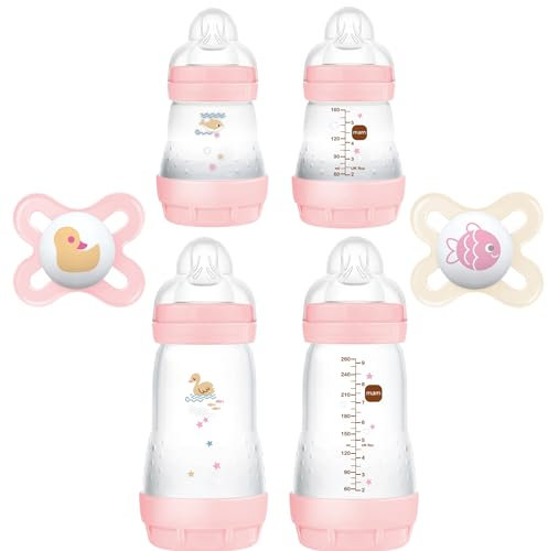 Mam Baby Feeding Gift Set Girl