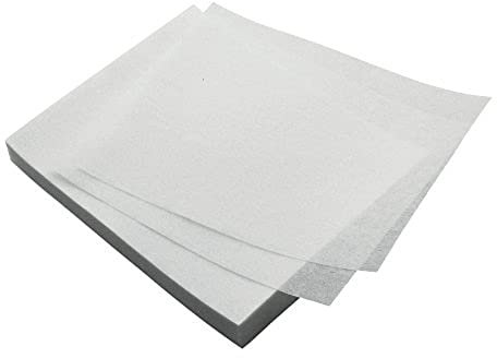 BMA 4 hojas de borrador de repuesto - 100 hojas - papel de repuesto para el borrador de pizarra blanca edding BMA 2