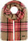 FRAAS Cashmink Schal 63 x 200 cm - Weicher als Kaschmir - Made in Germany - Stola kariert für Damen - Perfekt für Herbst und Winter Camel