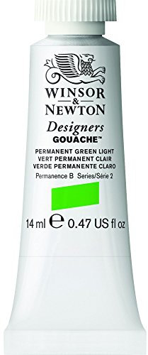 Winsor & Newton Designers Gouache 14 ml Permanentgrün Hell