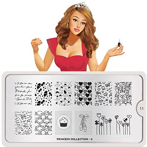 MoYou-London Schablone Princess Collection 11
