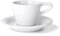 notNeutral LINO Porzellantasse und Untertasse, Espresso, 85 ml, Weiß