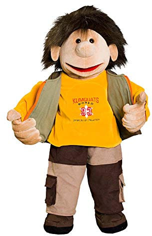Original KUMQUATS Handpuppe Marvin zum An-und Ausziehen
