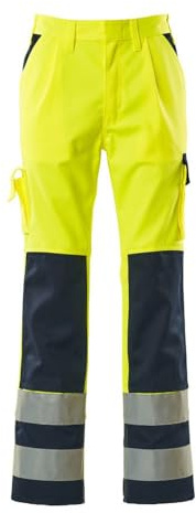 Mascot 07179-470-171-76C44 Size L76cm/C44 Olinda Trousers - Yellow/Marine Blue