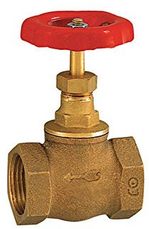 RIEGLER 103791-250.53 Muffen-Absperrventil, Messing, G 1, DN 25, 1Stk