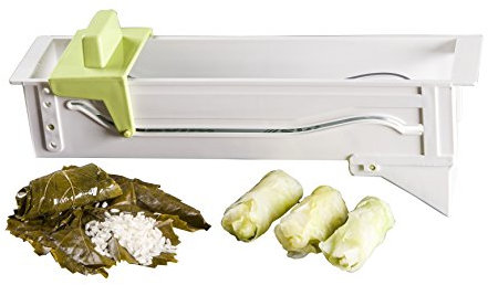 SVIM Dolma Serma Chef Weinblätter Roller, Kunststoff, Weiß, 29x7x10.5 cm