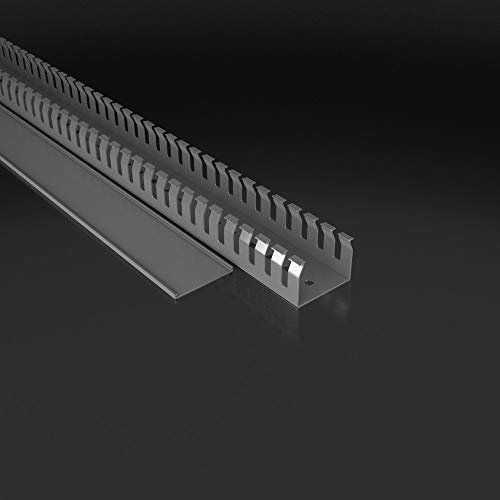 elettrocanali Schlitz Schlitz Kabelkanal – Kabelkanal mit Deckel S 4/6/4 60 x 40 mm