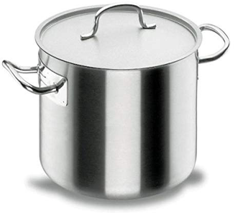 LACOR - 50139 - Olla Baja Con Tapa Chef Classic 40cm Inox