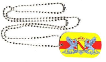 Dog Tag Großherzogtum Baden Erkennungsmarke 30 x 50 mm Fahne Flagge