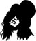 Guns N' Roses Slash Musik Hochwertigen Auto-Autoaufkleber 12 x 12 cm