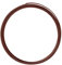 Vaessen Creative 24244-022 Aludraht Prägung Flach Schmuck 5 x 1 mm x 5 m, Biegsam Schmuckdraht, Aluminium, 500 x 0.5 x 0.1 cm Chocolate