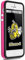 Horny Protectors - Cover Bumper con bottoni in metallo per Apple iPhone 4, Rosa/Nero
