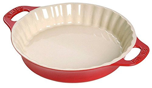 STAUB - Tarte-Form rund - kirschrot Ø 28 cm 2 Liter