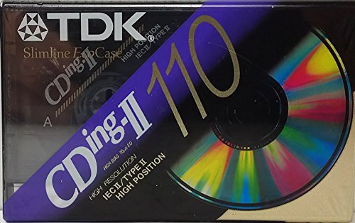 TDK Kassette Audio cding-ii 110 Chrom Typ II