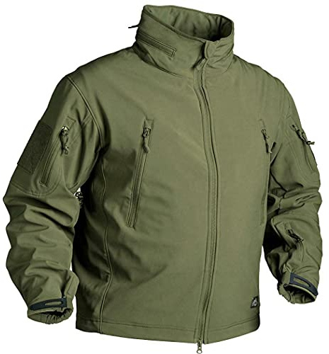 Helikon Army Gunfighter Jacket Soft Shell with Hood Olive