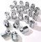 Set of 20 alloy wheel nuts M12 x 1.25 thread, taper seat, 21mm Hex suitable for Nissan Cars